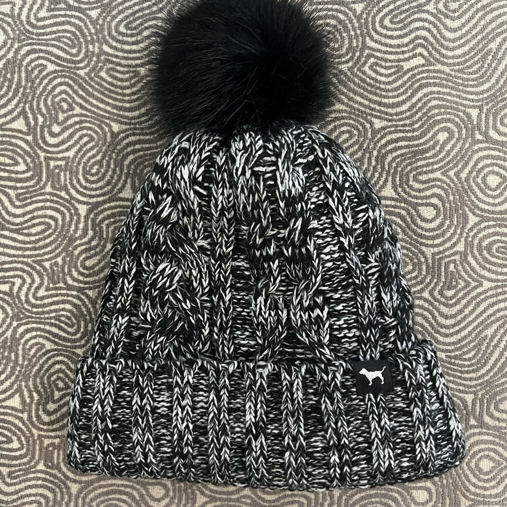 Pink brand beanie!